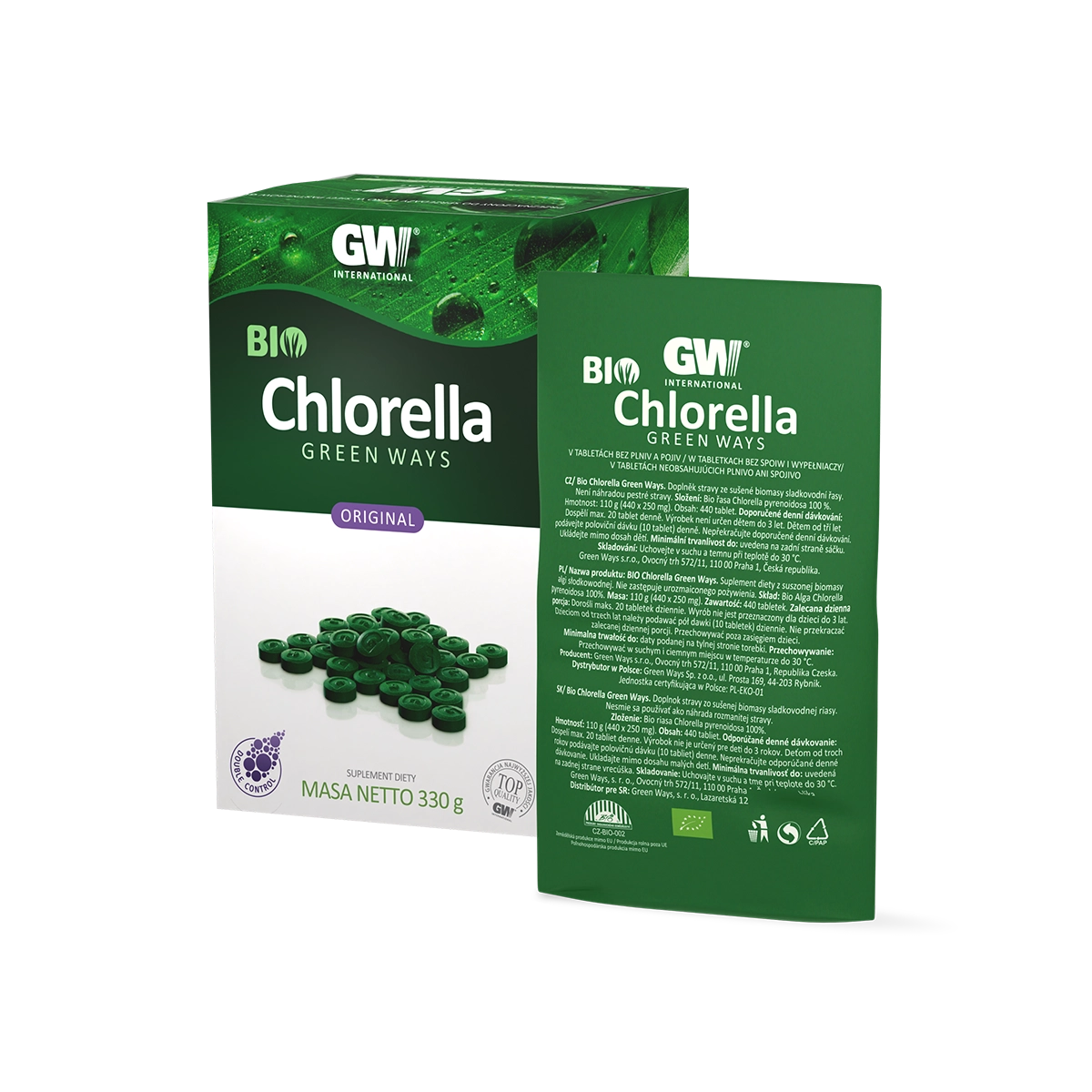 Product BIO CHLORELLA Green Ways 